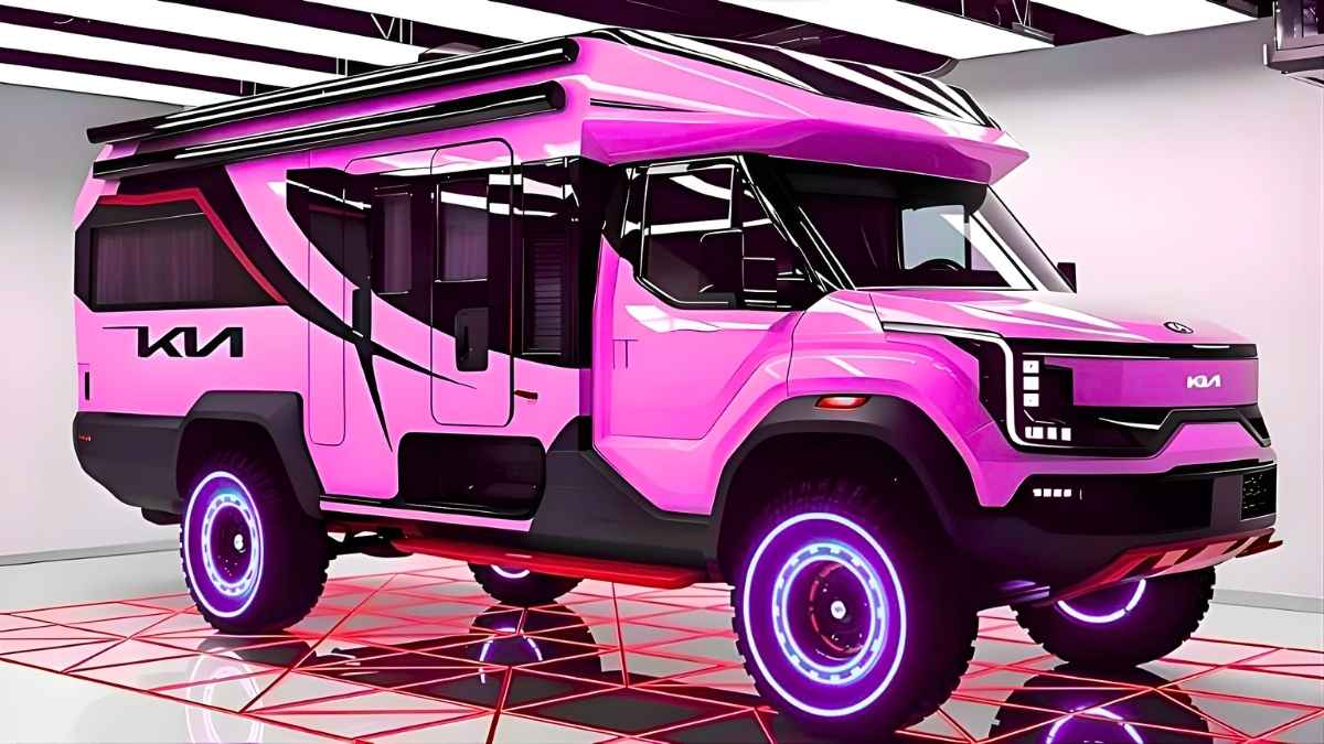 Kia Camper Van 2026 revelada diseño inteligente y características innovadoras
