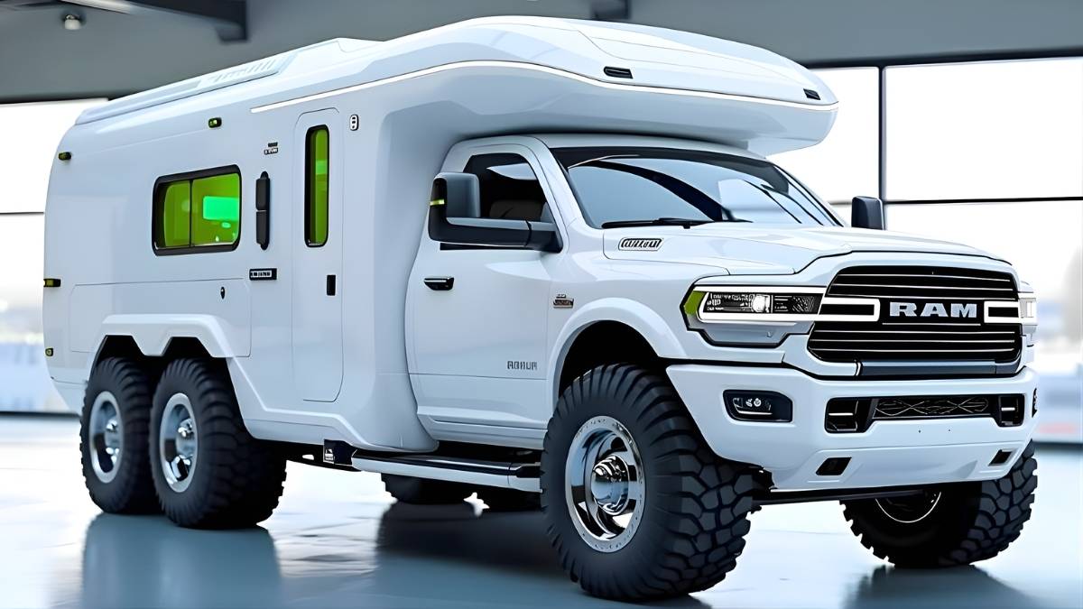 Ram Camper Motorhome 2026 diseño innovador y comodidad para viajes largos