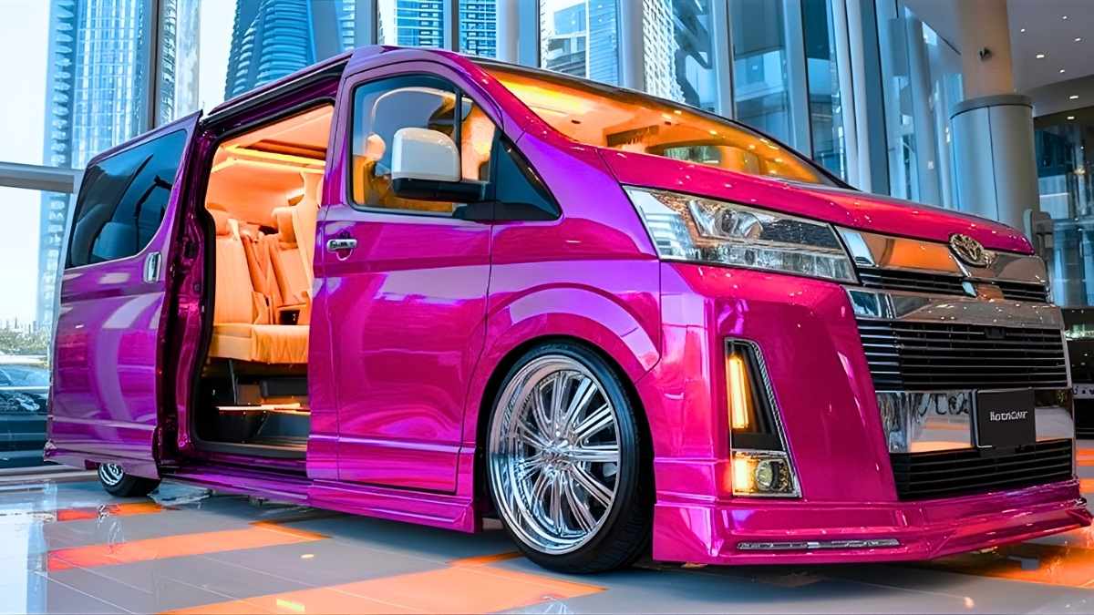 Toyota HiAce 2026 lujo discreto y potencia en un formato versátil