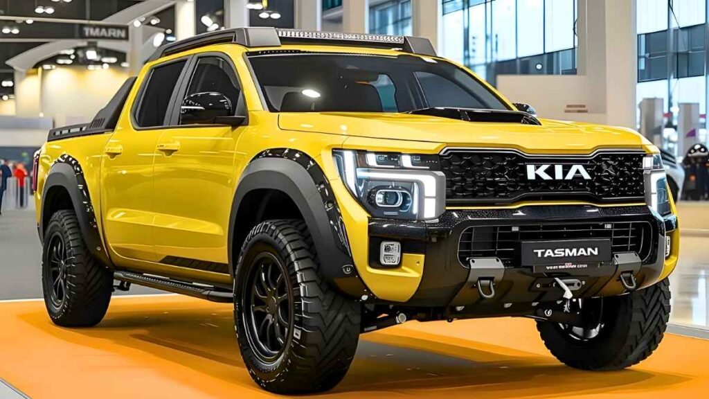 Kia Tasman 2026 Diseño moderno y tecnología avanzada en cada detalle